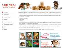 Tablet Screenshot of milleniumveteriner.com